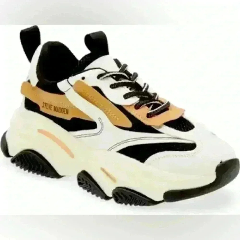 Steve Madden Viral Possession Trendy Chunky Dad Sneaker Size 6.5
